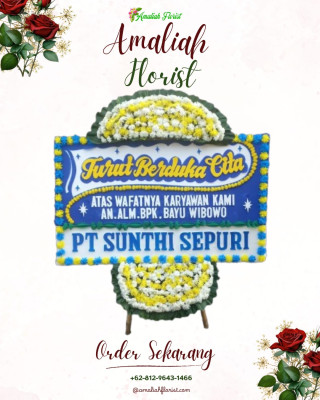 Papan Bunga Duka di Anawi