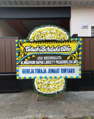 Papan Bunga Duka di Anawi